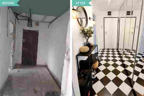 Before&after: cu 34.000 euro, a scos la luminÄ un apartament mic din Dristor, nerenovat din 1968