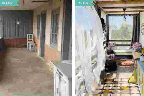 Before&after: o familie cu doi copii s-a mutat de la oraș la sat, într-o casă veche de 100 de ani
